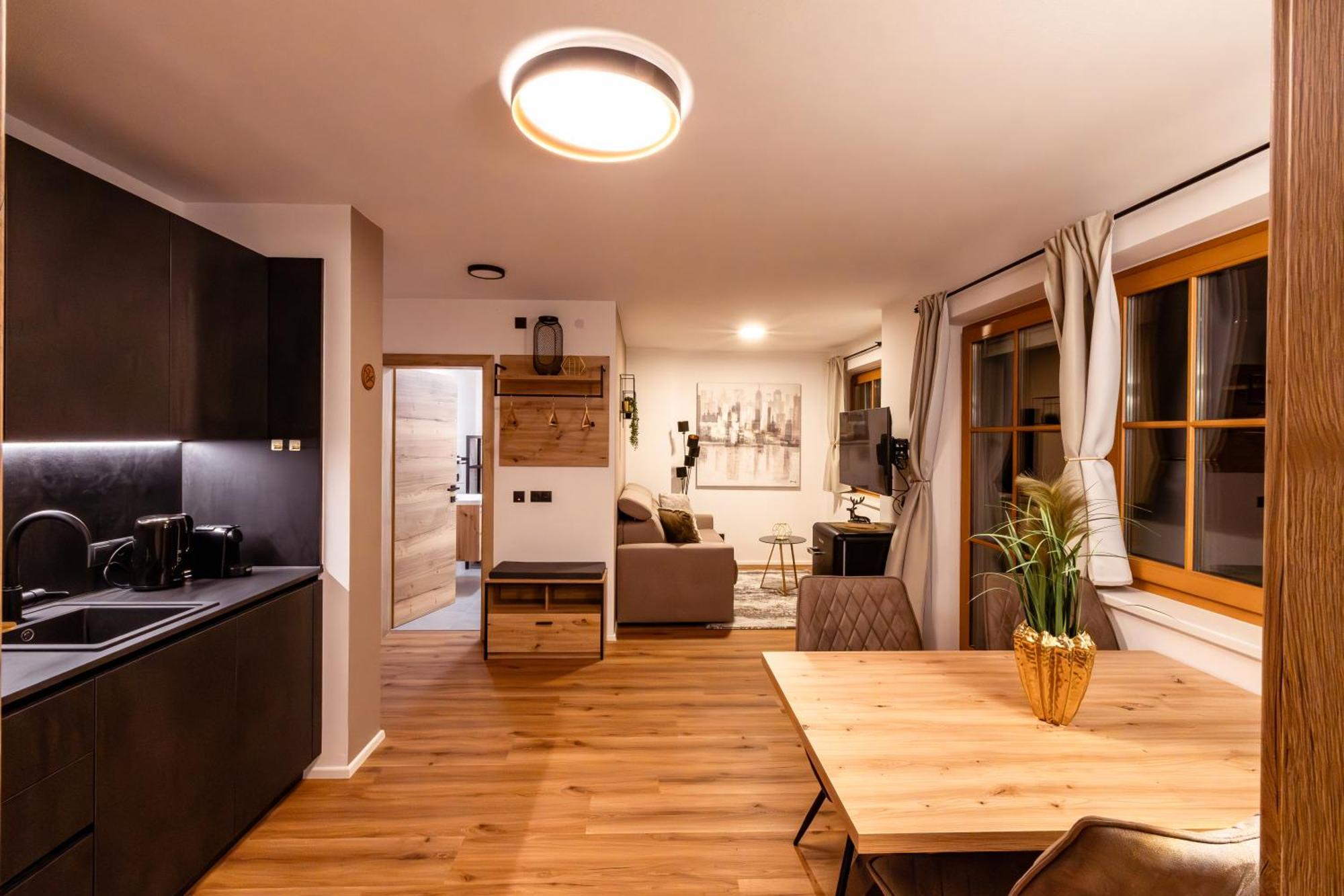 Posthof - Alpine Living Apartments คัมโป ดิ เทรนส์ ภายนอก รูปภาพ
