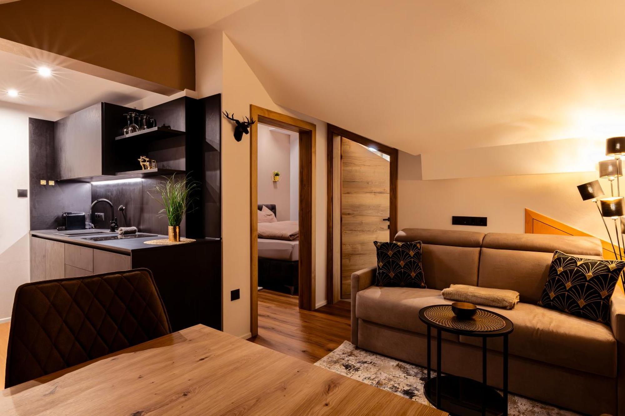 Posthof - Alpine Living Apartments คัมโป ดิ เทรนส์ ภายนอก รูปภาพ